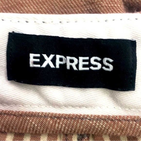 Express brown drawstring shorts size 30 - Picture 6 of 10